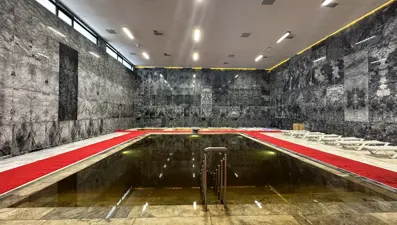 Kaplıcalarda bayram tatili yoğuluğu