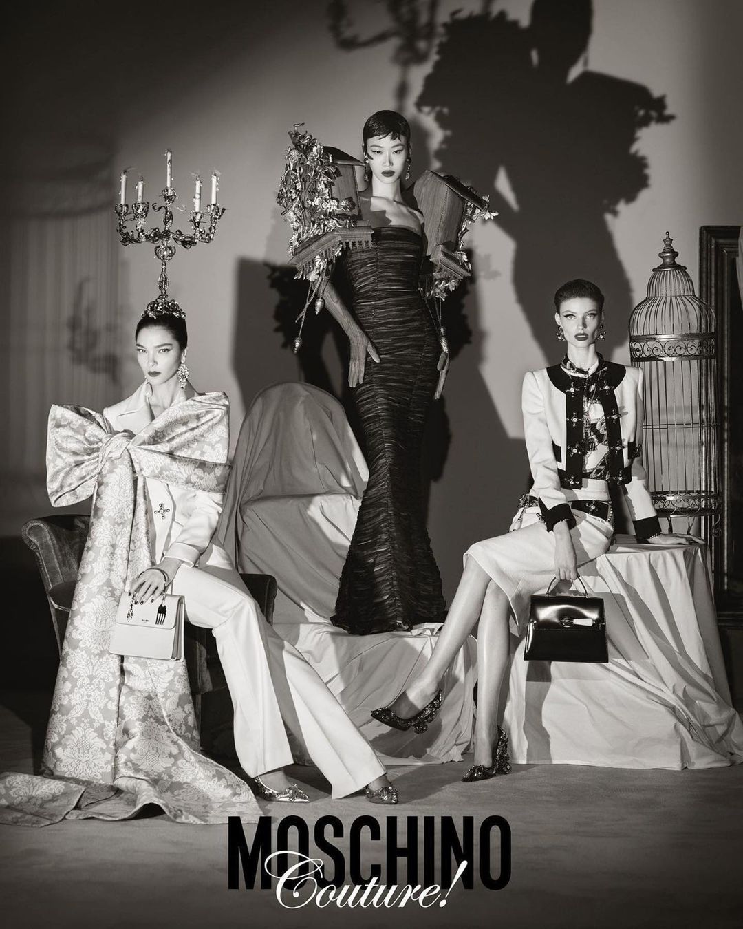 Moschino'nun 2022 Sonbahar-Kış koleksiyonunda ‘klasik şıklık’