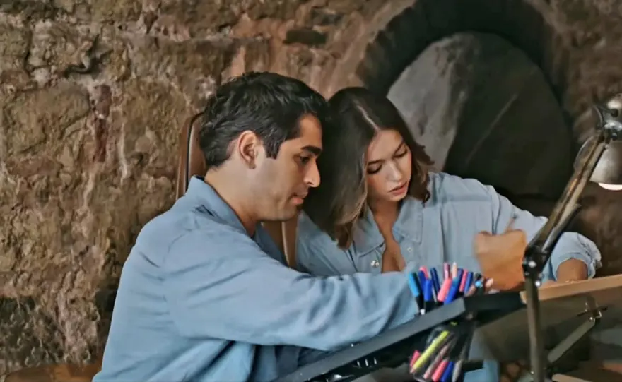 SEYRAN İLE FERİT ATÖLYEDE BAŞ BAŞA 9