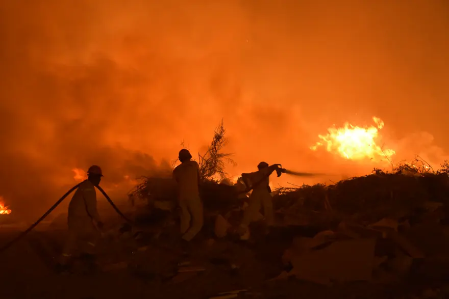 Bodrum’da korkutan yangın 13