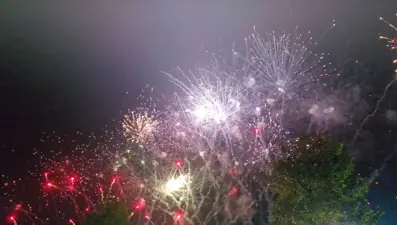 Cumhuriyet Bayramı'nda fener alayı coşkusu