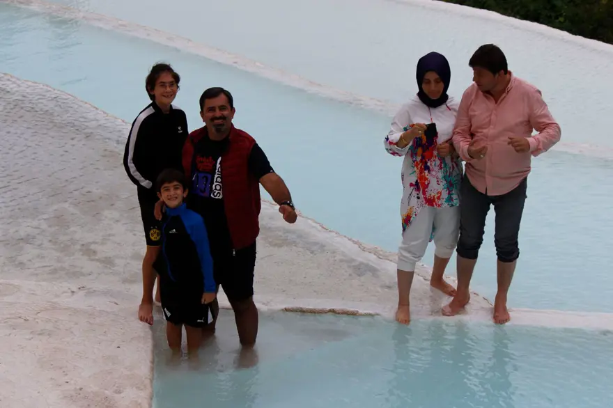 Giresun'da doğaseverlerin gözdesi: Göksu Travertenleri 3 Giresun'da doğaseverlerin gözdesi: Göksu Travertenleri 3