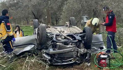 Balıkesir'de feci kaza: 2 ölü