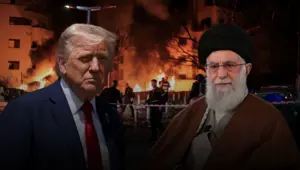 Trump'tan Hamaney'e tehdit: Yerini biliyoruz, şimdilik öldürmeyeceğiz