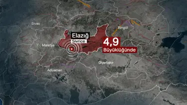 Elazığ'daki 4,9'luk deprem 5 yıl önceki depremin artçısı niteliğinde