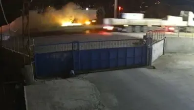 Manisa'da beş kişinin öldüğü korkunç kaza kamerada