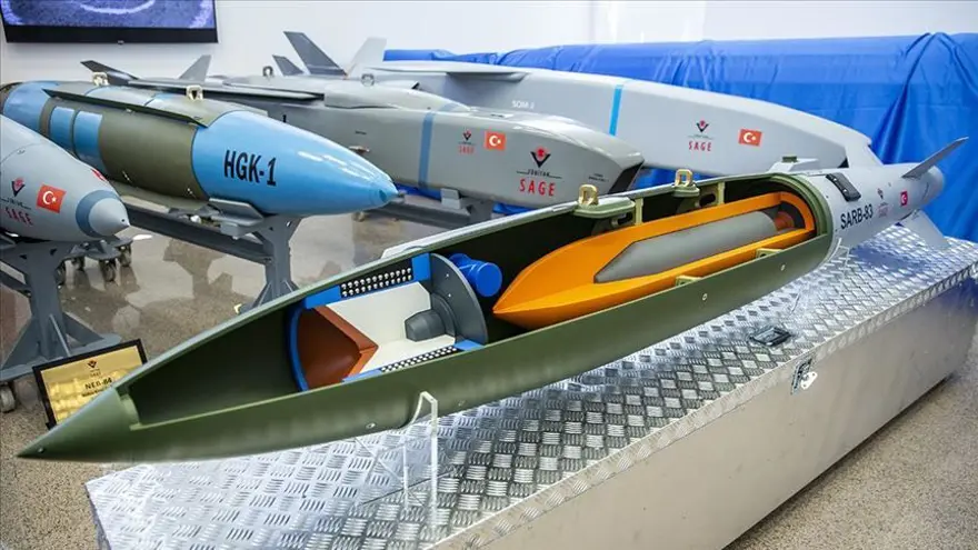 YERLİ UÇAK BOMBASI SARB-83 GÖREVE HAZIR 123