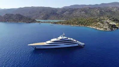 200 milyon dolarlık mega yat Kekova'da