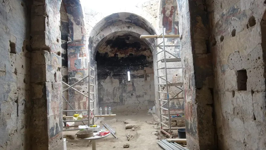 Kayseri’de Aziz George Kilisesi turizme kazandırılıyor 