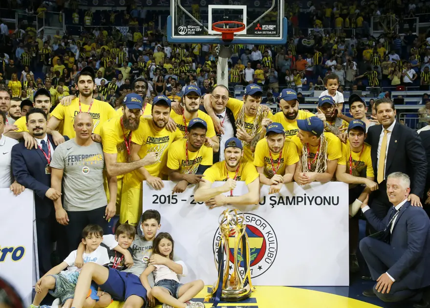 Şampiyonluk kutlamalarından kareler 4