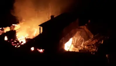 Trabzon'da alevler evlere sıçradı