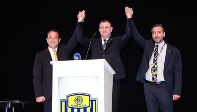 İsmail Mert Fırat yeniden MKE Ankaragücü başkanlığına seçildi