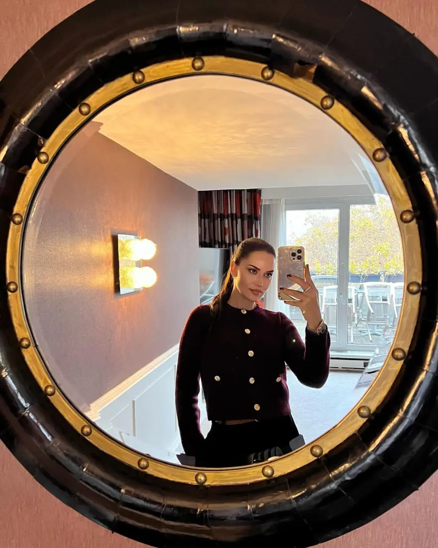 Fahriye Evcen'in Strazburg pozları gündem oldu 12