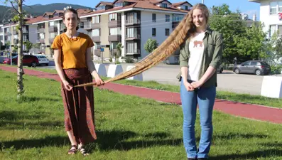 Yerli Rapunzel! Doğduğundan beri saçlarını kesmiyor
