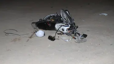 Motosikletlilerin yarışı ölümle bitti