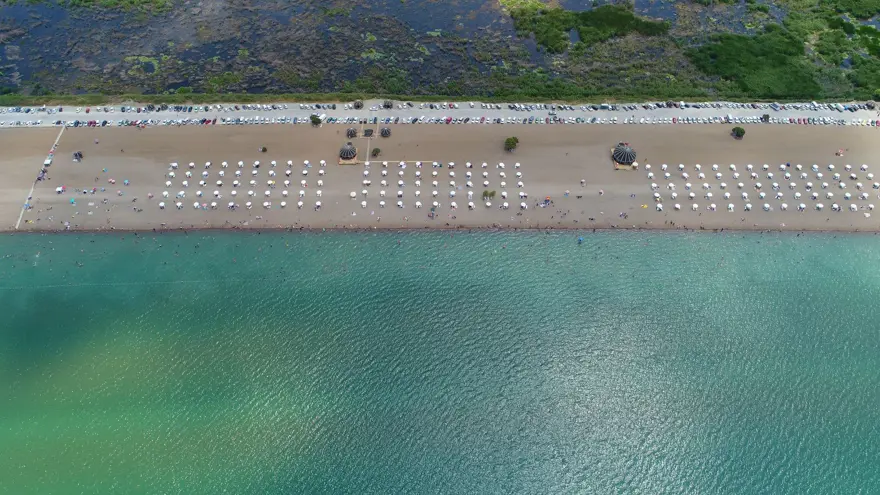 Konya Ovası'nda plaj keyfi Konya Ovası'nda plaj keyfi