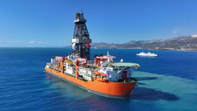 Yeni sondaj gemisi Türkiye'de