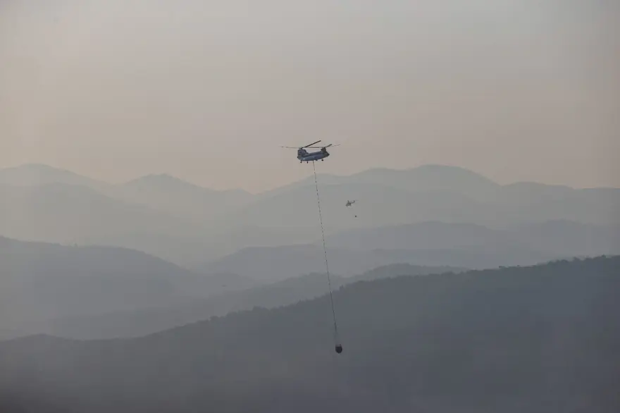 Çanakkale'de orman yangını kontrol altında 63