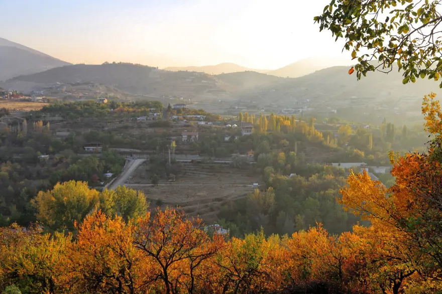 Malatya'da sonbahar renkleri hakim oldu 3