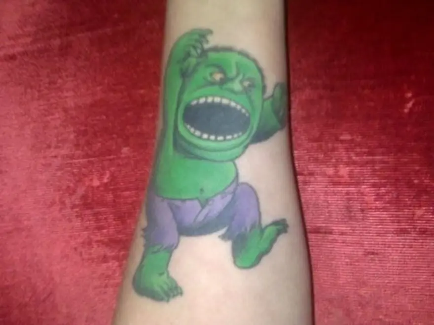 The Hulk as a Wild Thing 16