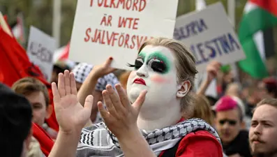 Eurovision finaline İsrail protestoları damga vuruyor