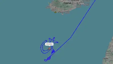 Türk İHA’sı Akdeniz’de ay-yıldız çizdi