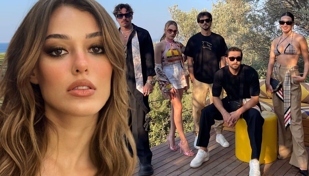 Dilan Çiçek Deniz'in yeni sevgilisiyle eski aşkı aynı karede