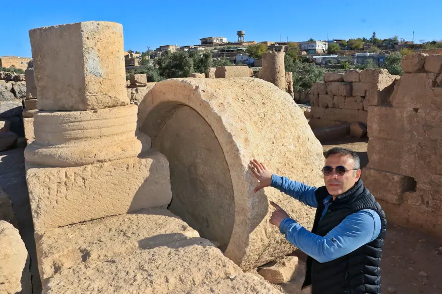 Yeni buluntularla Dara Antik Kenti'nin zeytin üretim ve ticaret merkezi olduğu ortaya çıktı 1