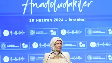 Emine Erdoğan, "Anadoludakiler" projesinin tanıtımına katıldı