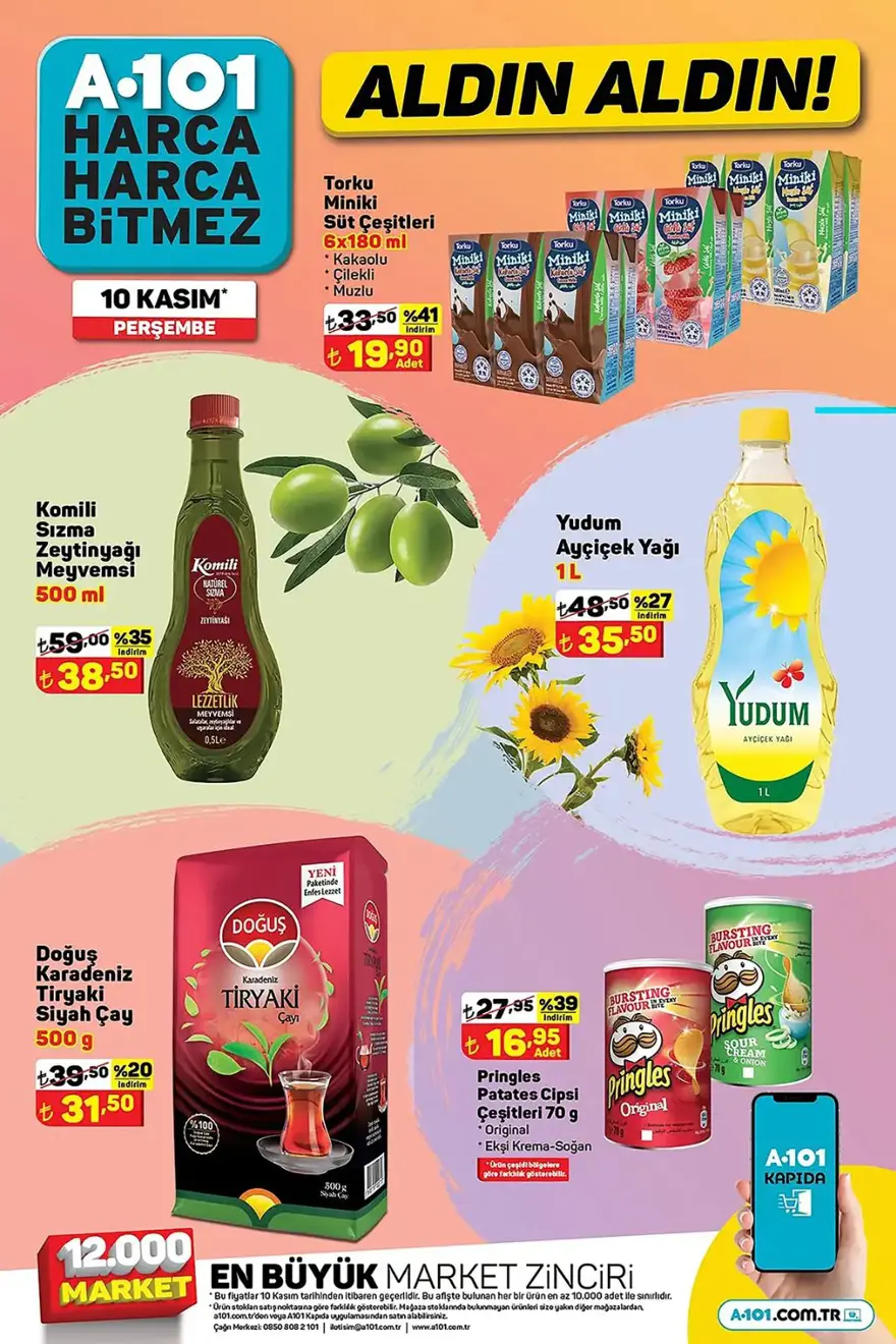 A101 market yeni indirimli aktüel ürünler kataloğu (5-11 Kasım A101 markette bu haftanın indirimli ürünleri ) 12