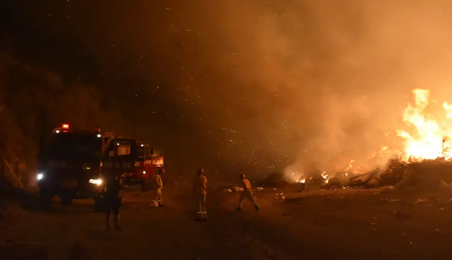 Bodrum’da korkutan yangın 19