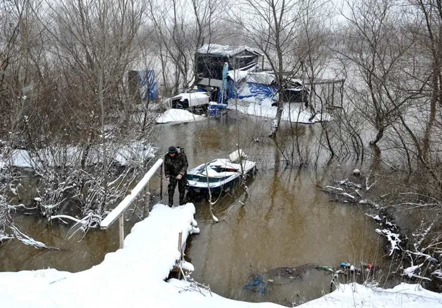 İstanbul'da kar yüzünü gösterdi 15