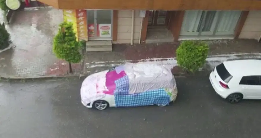 İstanbul'da dolu sürprizi 7