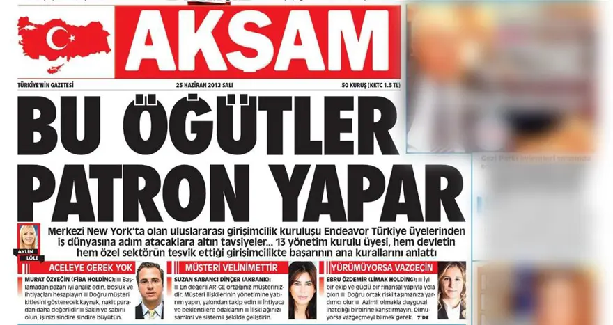 Gazete manşetleri - 25 Haziran 6
