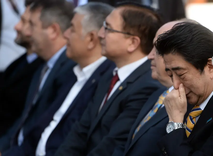 Japonya Başbakanı Abe İstanbul'da 2