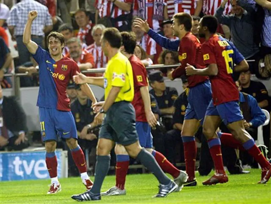 Barcelona: 4 - Athletic Bilbao: 1 7 Barcelona: 4 - Athletic Bilbao: 1 7