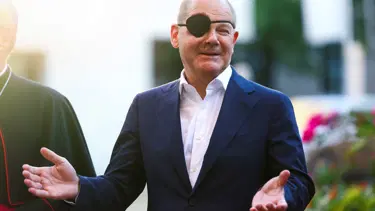 Scholz "korsan bandıyla" çalışıyor