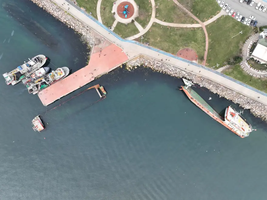 'Hayalet gemi' su altından görüntülendi 