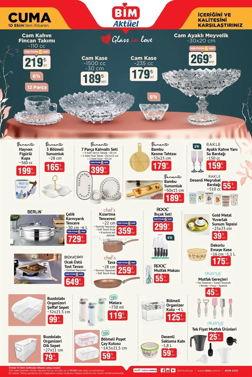 YARIN SATIŞTA | BİM aktüel ürünler kataloğu 10 Ekim 2025: Olta takımı, balıkçı ekipmanları, yemek takımı ve elektrikli mutfak aletleri geliyor 6 YARIN SATIŞTA | BİM aktüel ürünler kataloğu 10 Ekim 2025: Olta takımı, balıkçı ekipmanları, yemek takımı ve elektrikli mutfak aletleri geliyor 6