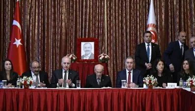 Devlet Bahçeli 99 gün sonra Meclis'te: Sırrı Süreyya Önder için yapılan törene katıldı