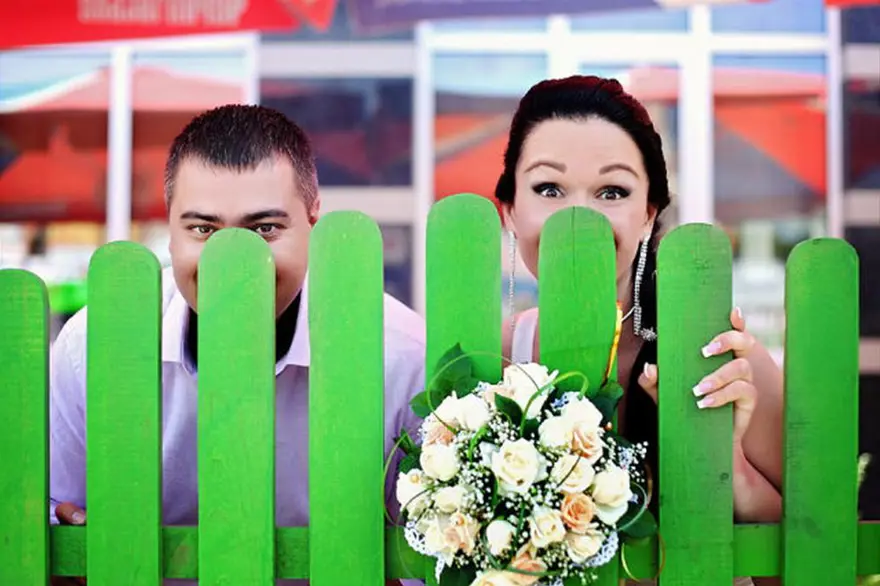 Marjinal düğün fotoğrafları 6
