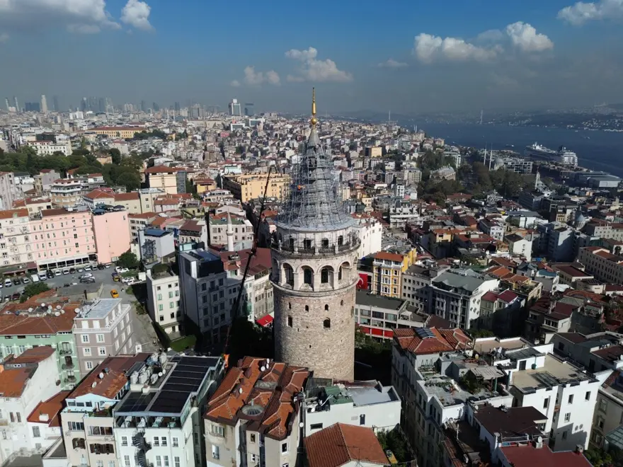 Galata Kulesi’nin külahı restore ediliyor 1
