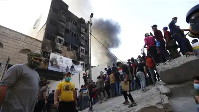 Bağdat'ta Yeşil Bölge’ye füze saldırısı