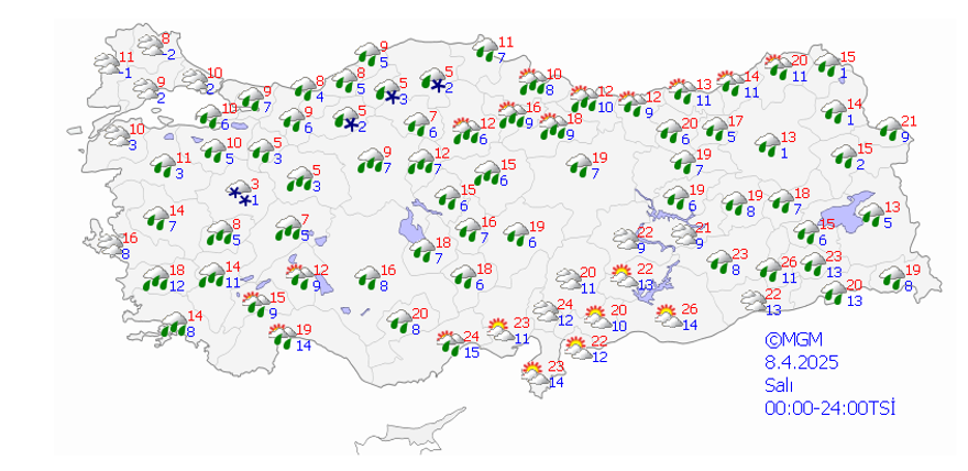 8 NİSAN CUMARTESİ 8