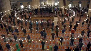 Cuma namazının ardından 'Yağmur duası' yapıldı