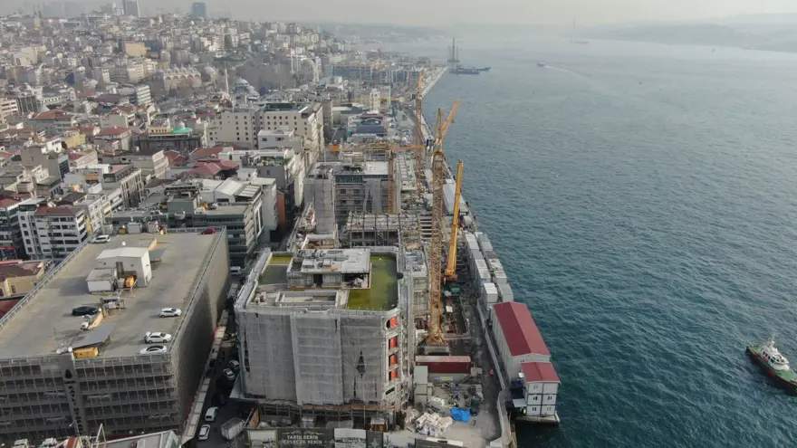 Galataport Projesi'nde sona doğru 3 Galataport Projesi'nde sona doğru 3