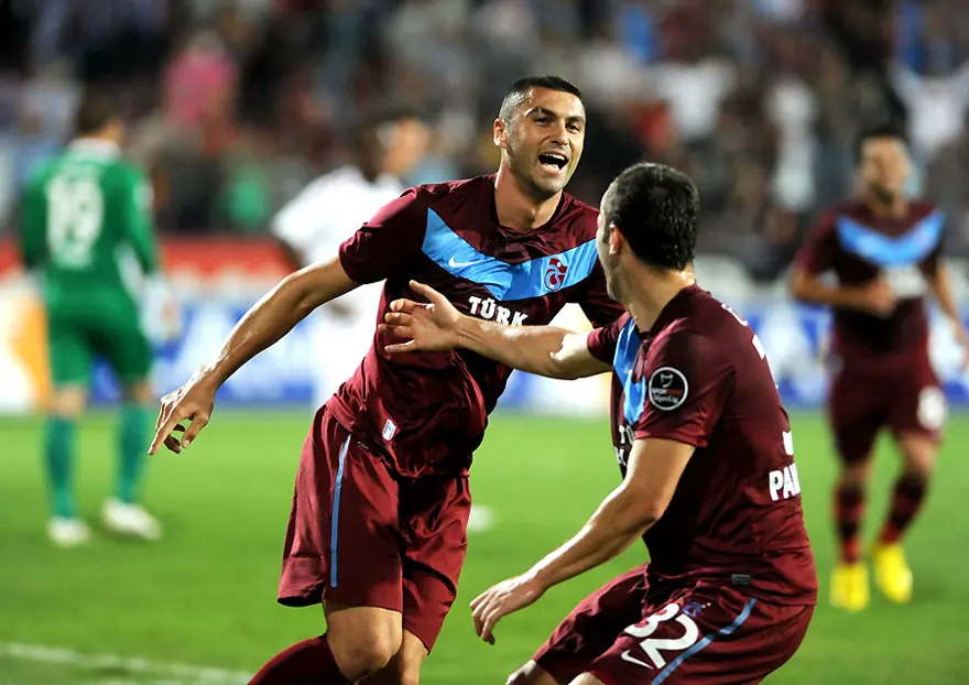 Trabzonspor, Burak Yılmaz ile siftah yaptı 10