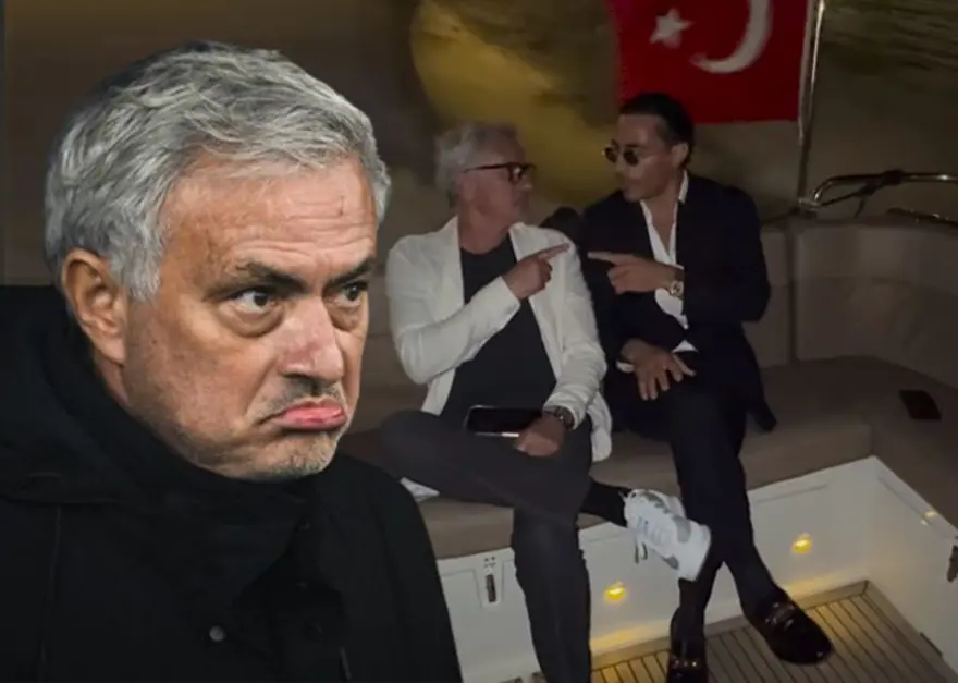 Jose Mourinho ile Nusret'ten boğaz turu Jose Mourinho ile Nusret'ten boğaz turu
