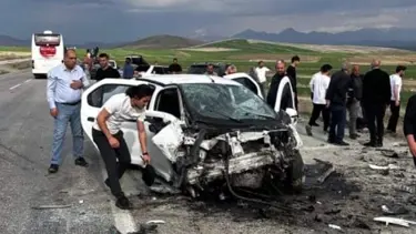Kahramanmaraş'ta trafik kazası: 2 ölü, 4 yaralı
