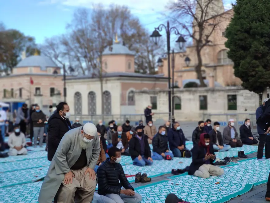 Cuma namazının ardından 'Yağmur duası' yapıldı 